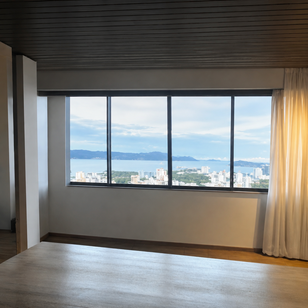 Dining table with Guanabara Bay view