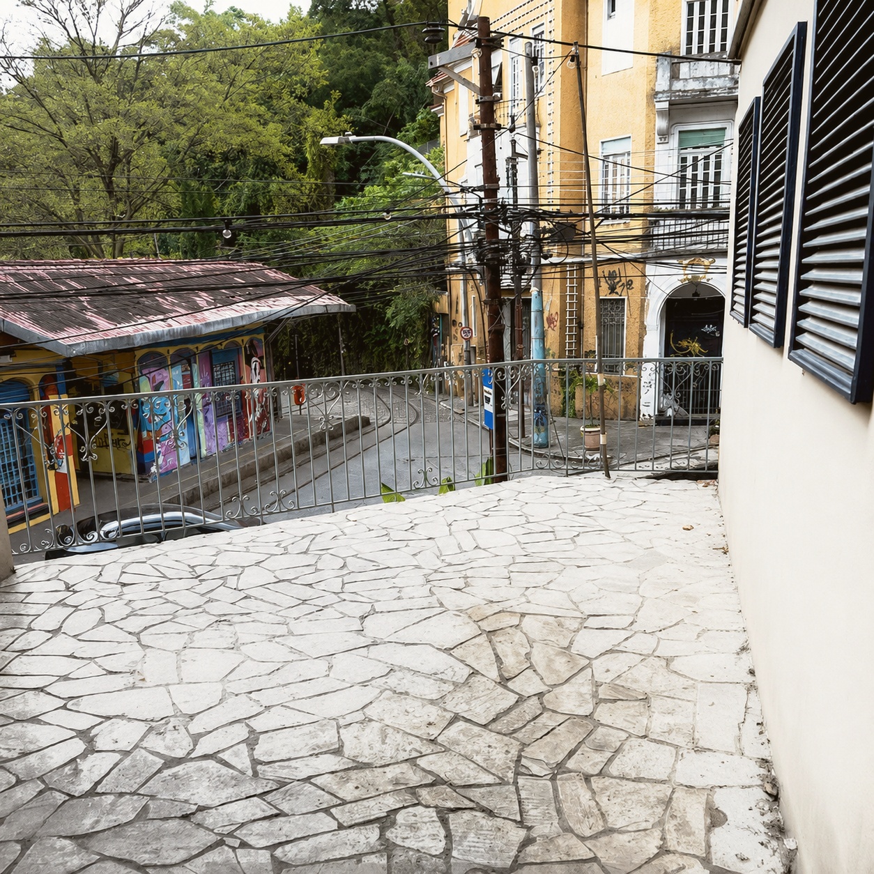 Private terrace, currently unstyled